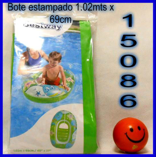 Imagen de BOTE INFLABLE 1.02X69CM INFANTIL 3.23